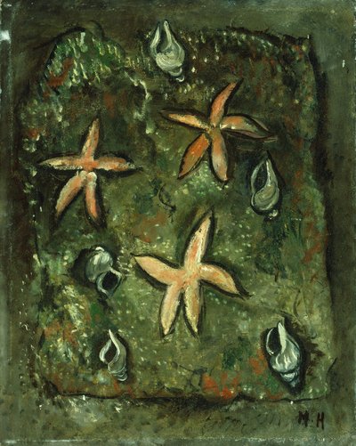 Tähtikaloja ja kuoria tekijältä Marsden Hartley