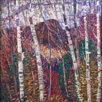 Valkoiset koivut tekijältä Marsden Hartley