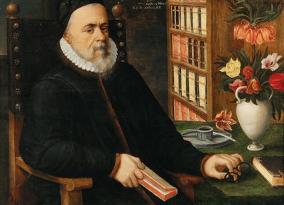 Muotokuva tutkijasta Carolus Clusiuksesta 1526-1609, 1589. tekijältä Marten van Valckenborch