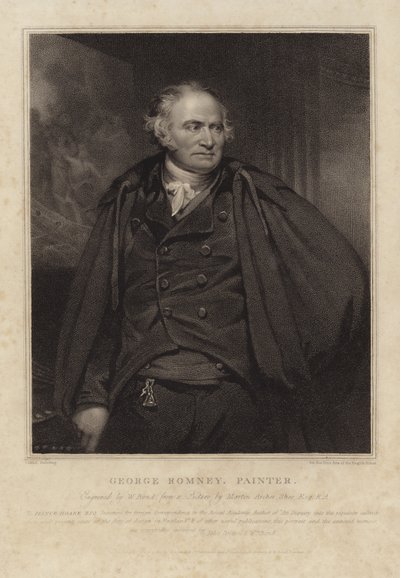 George Romney tekijältä Martin Archer Shee