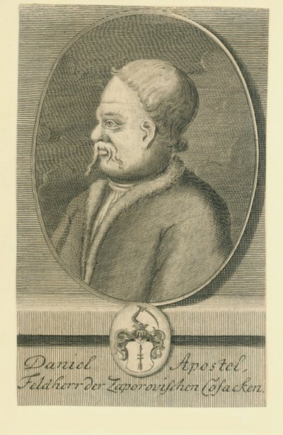 Hetman Danylo Apostol 1654-1734 tekijältä Martin Bernigeroth