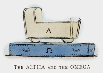 Alfa ja omega (väri litho) tekijältä Martin  Anderson