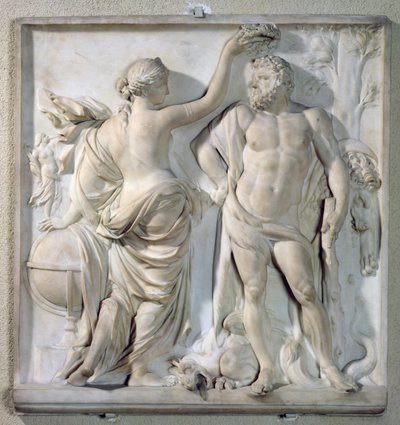 Hercules Crown by Glory, 1671 (marmori) tekijältä Martin Desjardins