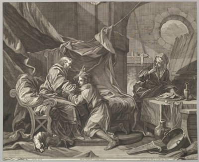 Isaac Blessing Jacob, 1700-luku. tekijältä Martin Gottfried Crophius