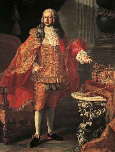 Itävallan Kaarle VI:n muotokuva (Wien tekijältä Martin II Mytens or Meytens