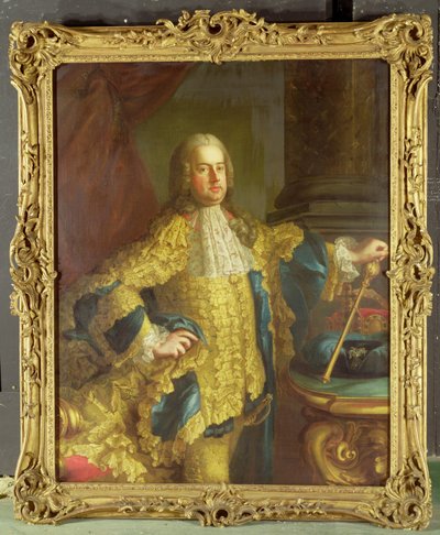 Keisari Francis I:n (1708-65) muotokuva tekijältä Martin II Mytens or Meytens