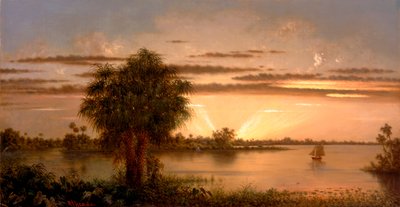 Florida Sunrise tekijältä Martin Johnson Heade