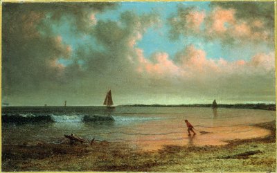New England Coastal Scene tekijältä Martin Johnson Heade