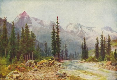 Kalliovuoret, 1916 tekijältä Thomas Mower Martin