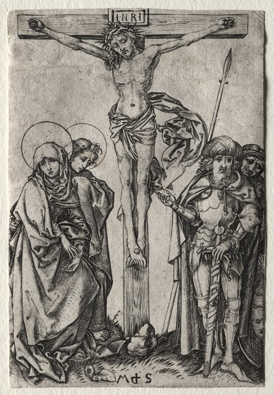 Kristus ristillä. tekijältä Martin Schongauer