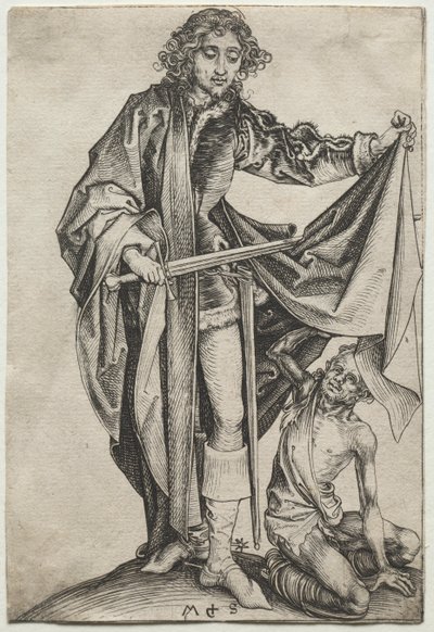 St. Martin tekijältä Martin Schongauer