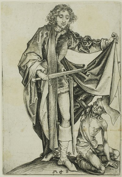 St Martin tekijältä Martin Schongauer