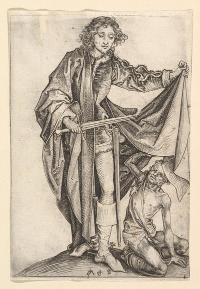 St. Martin, n. 1435-1491. tekijältä Martin Schongauer