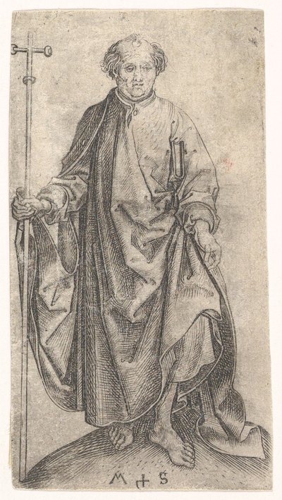 St. Philipp, n. 1435-1491. tekijältä Martin Schongauer