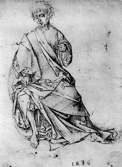 Tutkimus miehestä, 1913. tekijältä Martin Schongauer