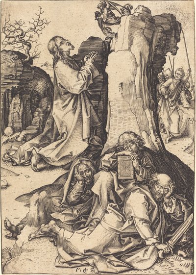 Agony in the Garden tekijältä Martin Schongauer