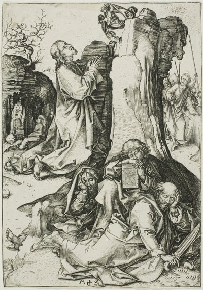Agony in the Garden, elokuvasta The Passion tekijältä Martin Schongauer