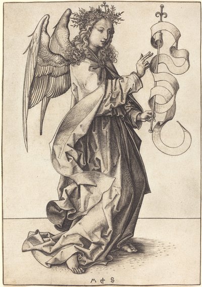 Arkkienkeli Gabriel tekijältä Martin Schongauer
