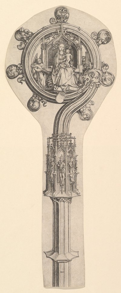 Crozier, n. 1435-1491. tekijältä Martin Schongauer