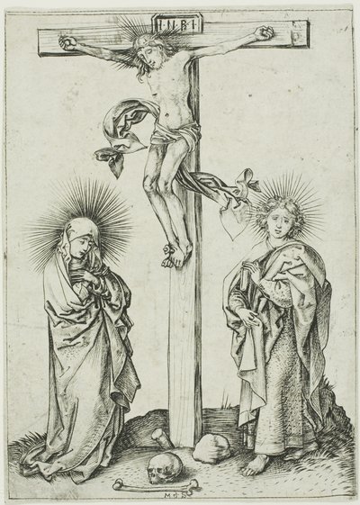 Ristiinnaulitseminen tekijältä Martin Schongauer