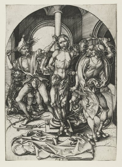 Liputus, 1400-luvun loppu tekijältä Martin Schongauer