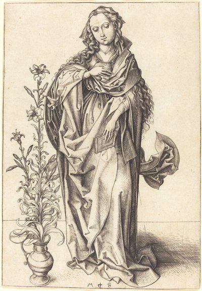Madonna tekijältä Martin Schongauer