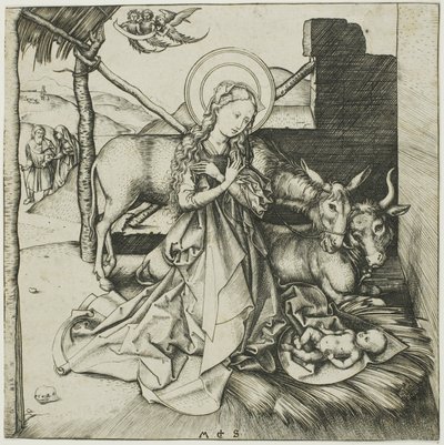 Syntymä, Kristuksen elämästä tekijältä Martin Schongauer