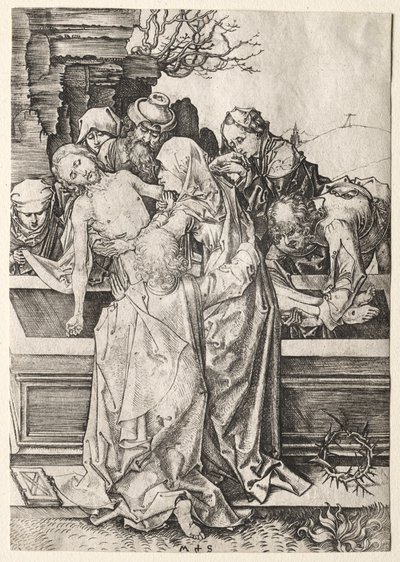 Passion: The Tombment. tekijältä Martin Schongauer