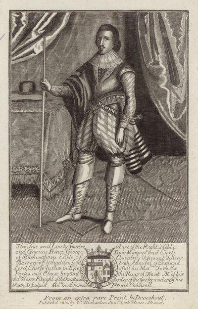 George Villiers tekijältä Martin, the elder Droeshout