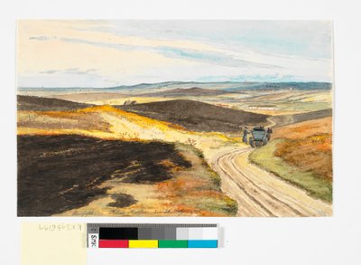 Hulvej Tolne Bakkerissa, Vendsysselissä, 21. toukokuuta 1833 tekijältä Martinus Rørbye