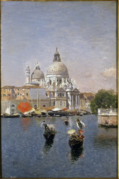 Santa Maria della Salute, Venetsia tekijältä Martín Rico y Ortega