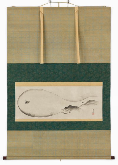 Maisema: Biwa-järvi, Edo-kausi, 1700-luku. tekijältä Maruyama Okyo