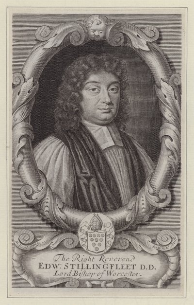 Edward Stillingfleet, Worcesterin piispa (kaiverrus) tekijältä Mary (after) Beale