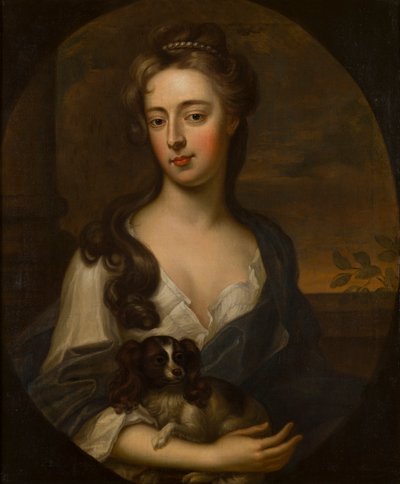 Ursula Matthewsin muotokuva, Lady Bridgeman (1673-1719), n. 1693-1699 (öljy kankaalle) tekijältä Mary (attr. to) Beale