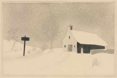 Lumimyrsky Vermontissa. tekijältä Mary Altha Nims