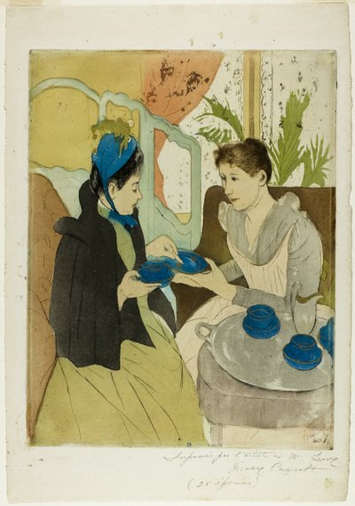 Iltapäiväteekutsut tekijältä Mary Cassatt