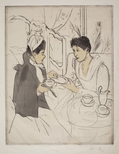 Iltapäivän teekutsut tekijältä Mary Cassatt
