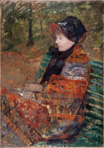 Syksy. Lydia Cassattin muotokuva, 1880. tekijältä Mary Cassatt