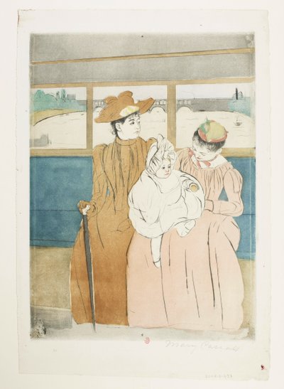 Omnibus-kilpailussa [kilpailu b] tekijältä Mary Cassatt