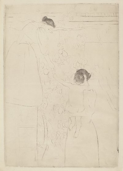 Hedelmien kerääminen tekijältä Mary Cassatt