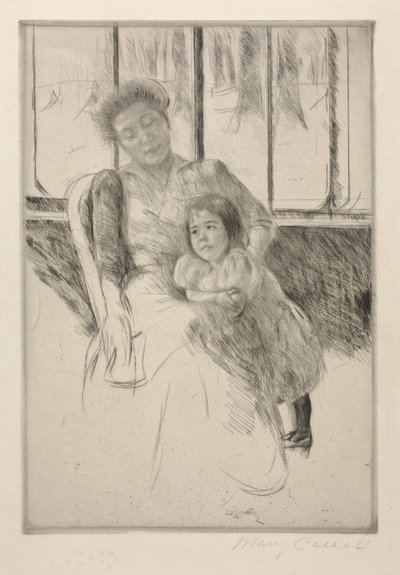 Konservatoriossa n. 1901. tekijältä Mary Cassatt