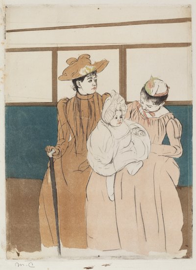 Omnibussissa tekijältä Mary Cassatt