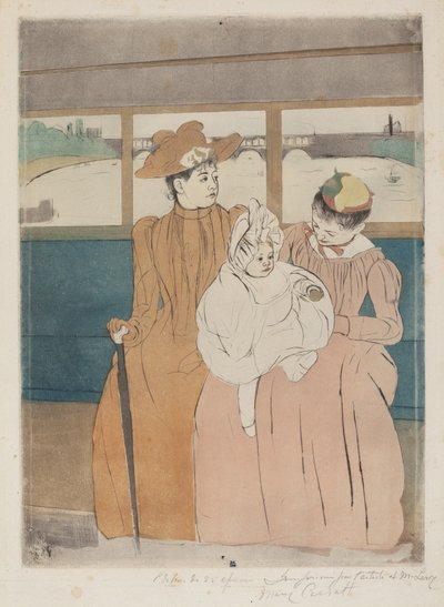 Omnibussissa tekijältä Mary Cassatt