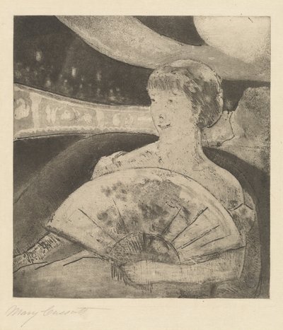 Opera Boxissa (nro 3) tekijältä Mary Cassatt