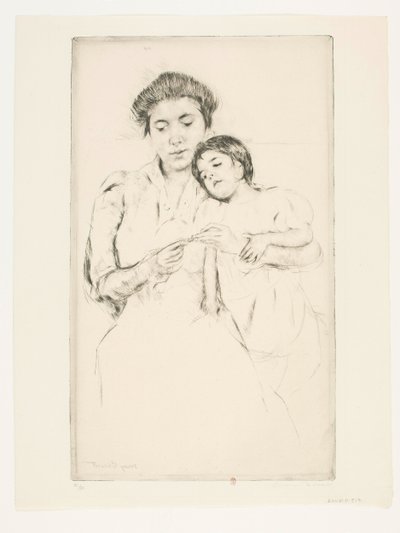 Virkkaustunti tekijältä Mary Cassatt