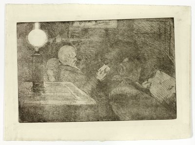 Mr. ja rouva Cassatt Reading tekijältä Mary Cassatt