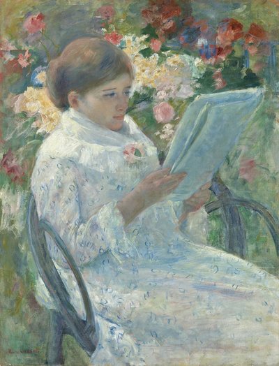 Parvekkeella, 1878-79 tekijältä Mary Cassatt