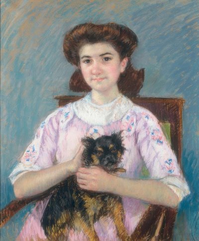 Marie-Louise Durand-Ruelin muotokuva tekijältä Mary Cassatt