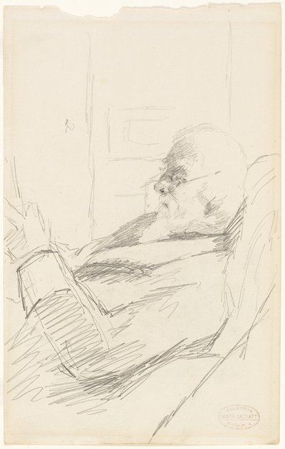 Taiteilijan isä Lukeminen tekijältä Mary Cassatt