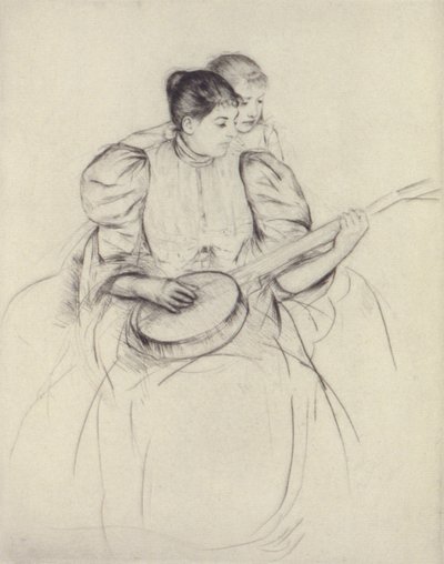 Banjon oppitunti tekijältä Mary Cassatt